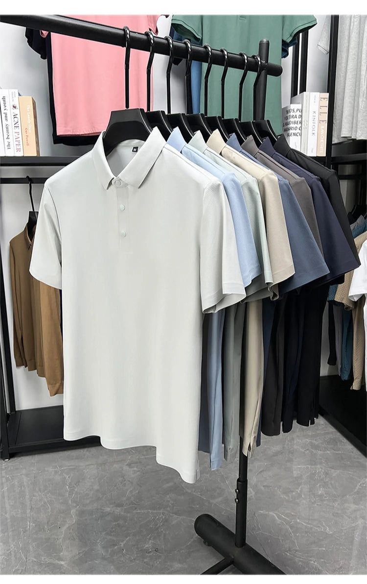 Men Premium Jacquard Polo T-Shirt