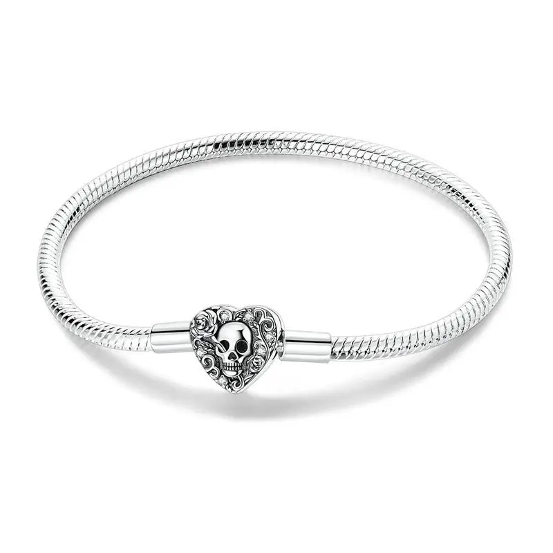 Sterling Silver Heart Bracelet