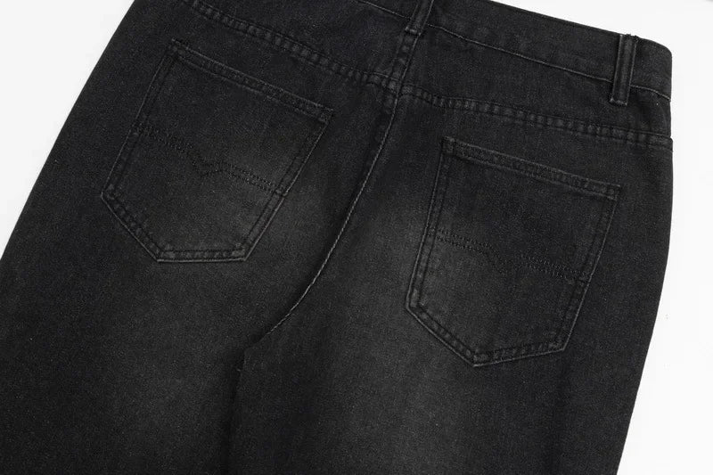 Retro Street Flare Jeans