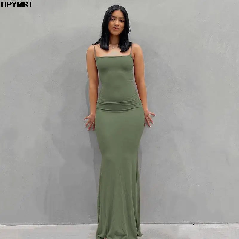 Luxe Satin Slip Maxi Dress