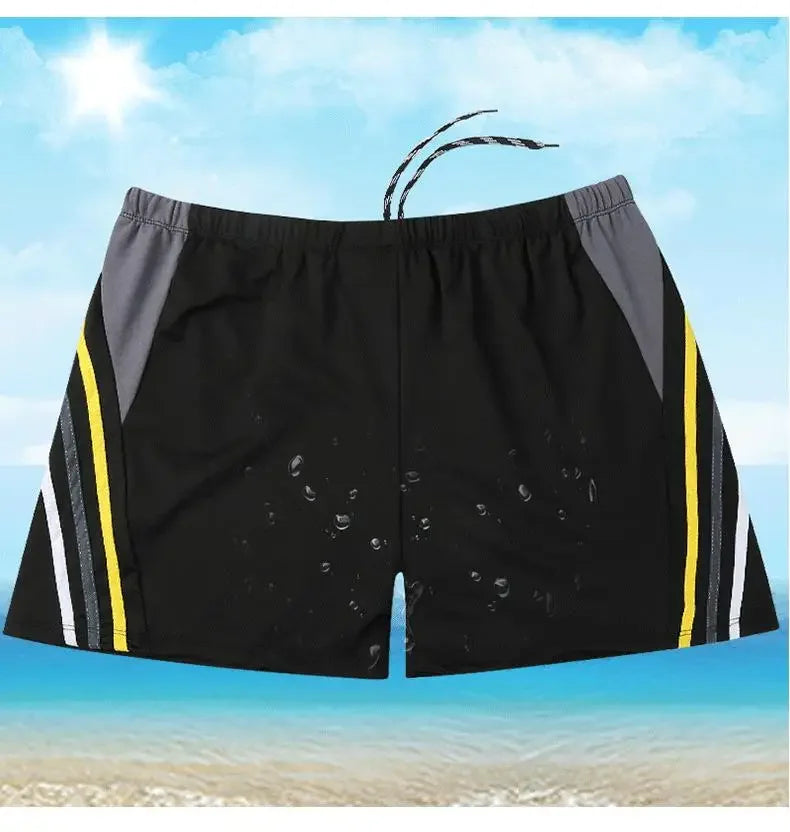 Unisex Plus Size Loose Fit Swim Shorts