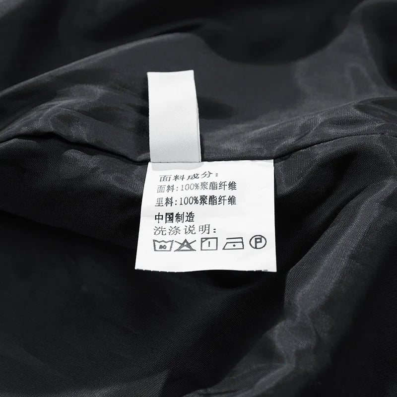 Men Oversize Windbreaker Jacket