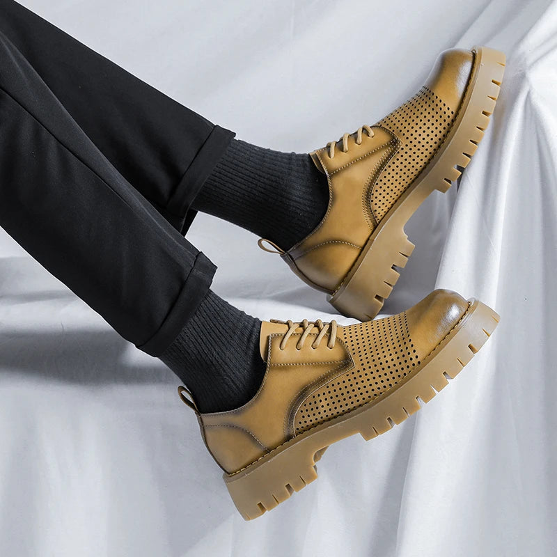 Monarch Platform Derby Shoes