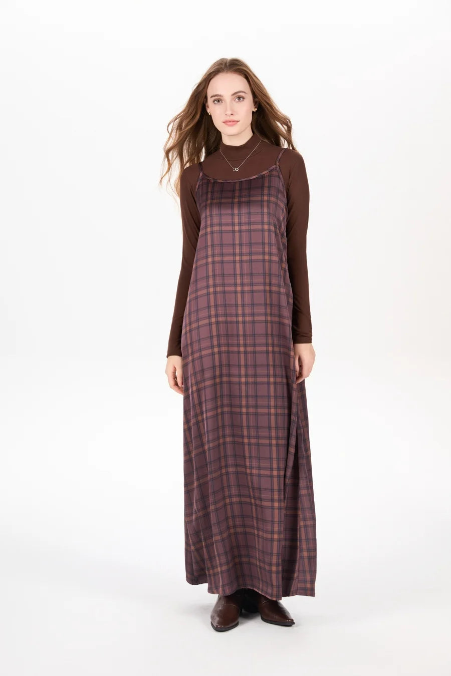 Luxe Satin Knit Maxi Set