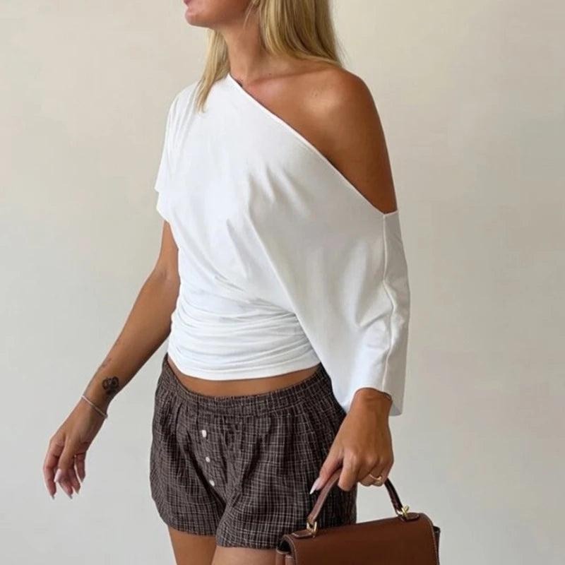 Women's One Shoulder Top