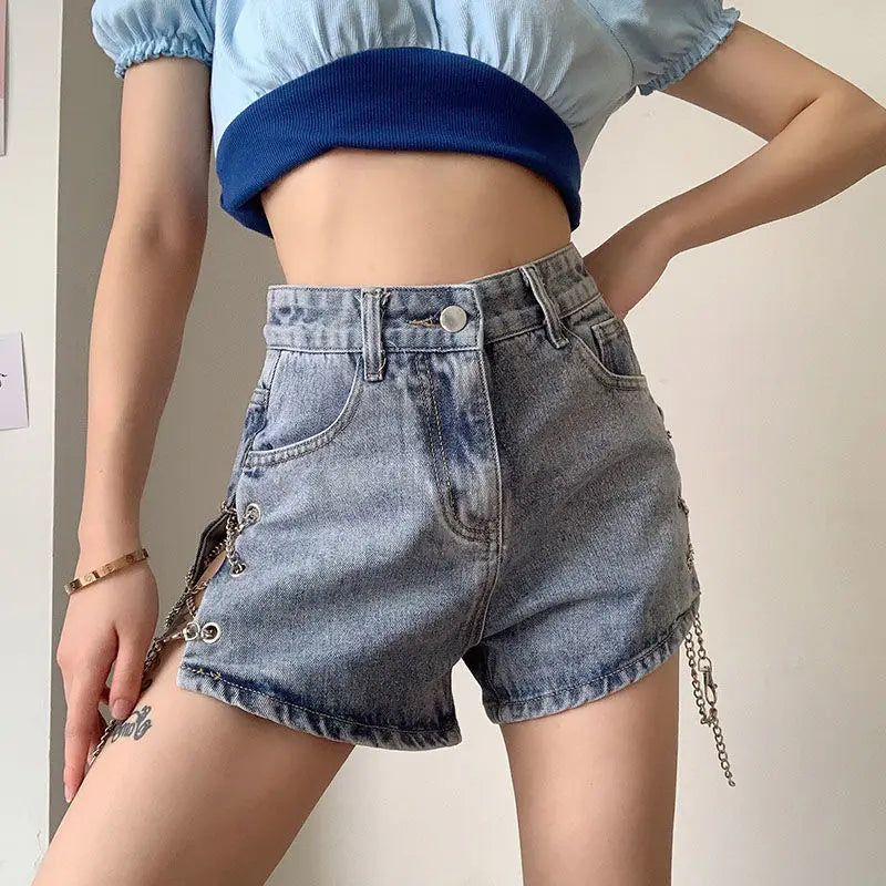 Women's Sexy Mini Denim Shorts