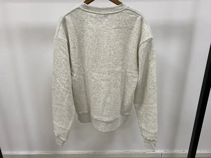 سويت شيرت نسائي بطبعة حروف عتيقة برقبة دائرية