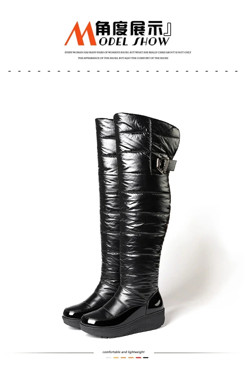 Women Wedge Boots – 2025 Winter