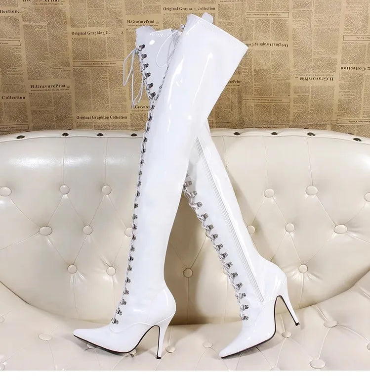 أحذية نسائية بكعب عالٍ - موديل 2025