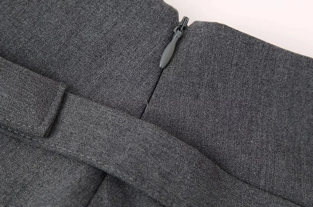 Women's Pleated Belted Skort Shorts