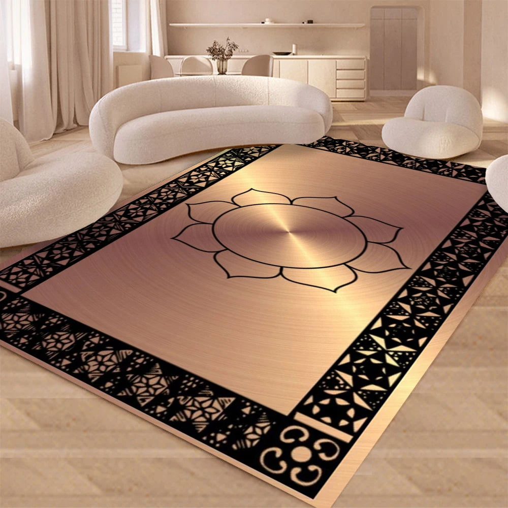 Luxury Abstract Area Rug