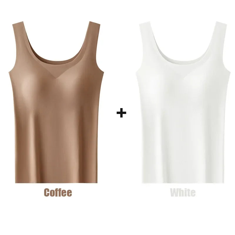 Women Seamless Padded Tank Top (2pcs)