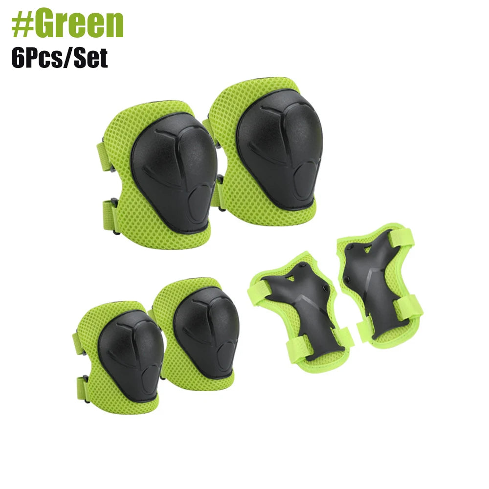 Kids Protective Gear Set with Knee & Elbow Pads