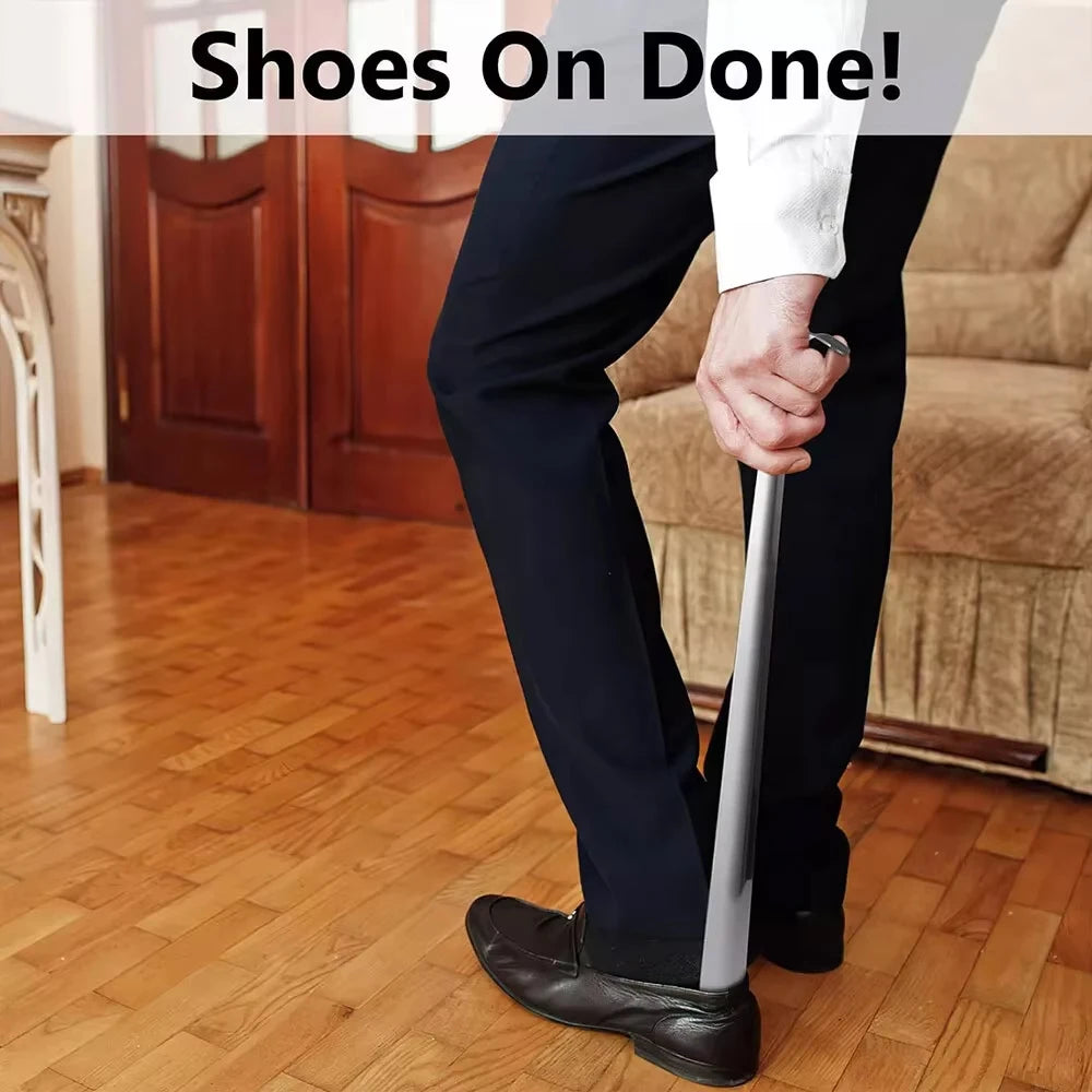 Women Stainless Steel Long Shoehorn