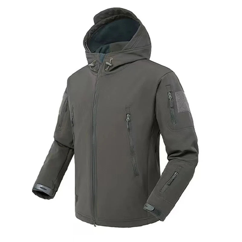 Men Softshell Fleece Waterproof Jacket