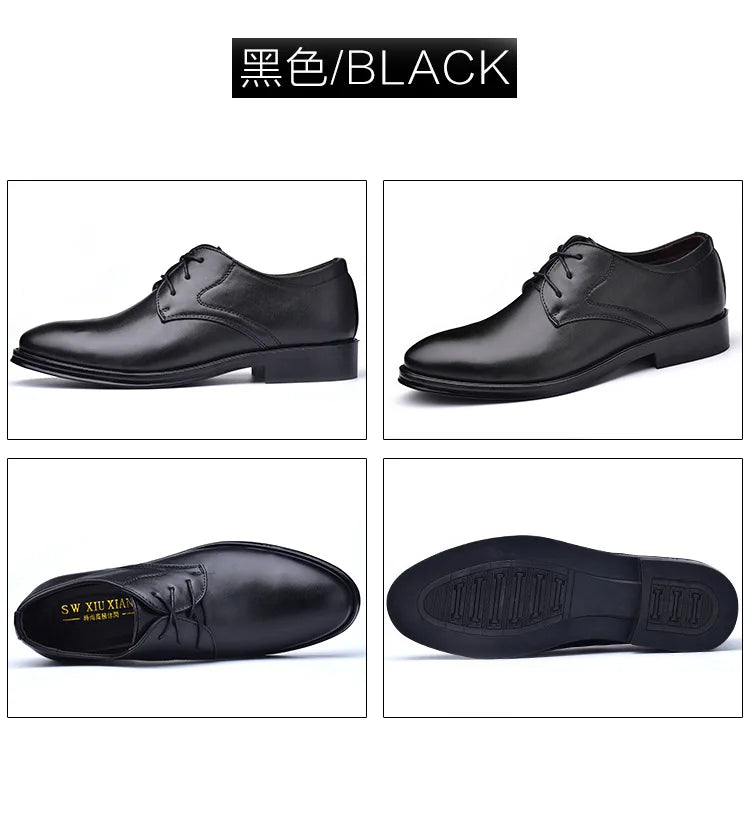 Men’s Pointed Toe Formal Dress Shoes