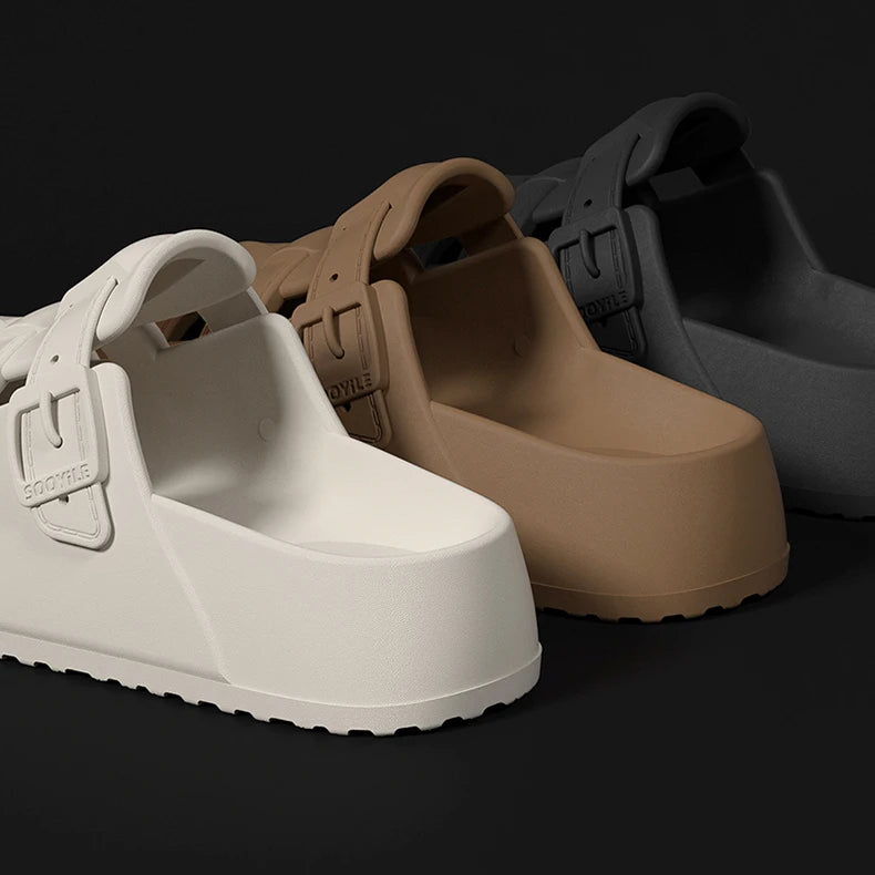 صنادل نسائية بكعب مسطح كاجوال