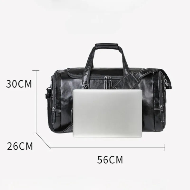 Premium Leather Travel Bag