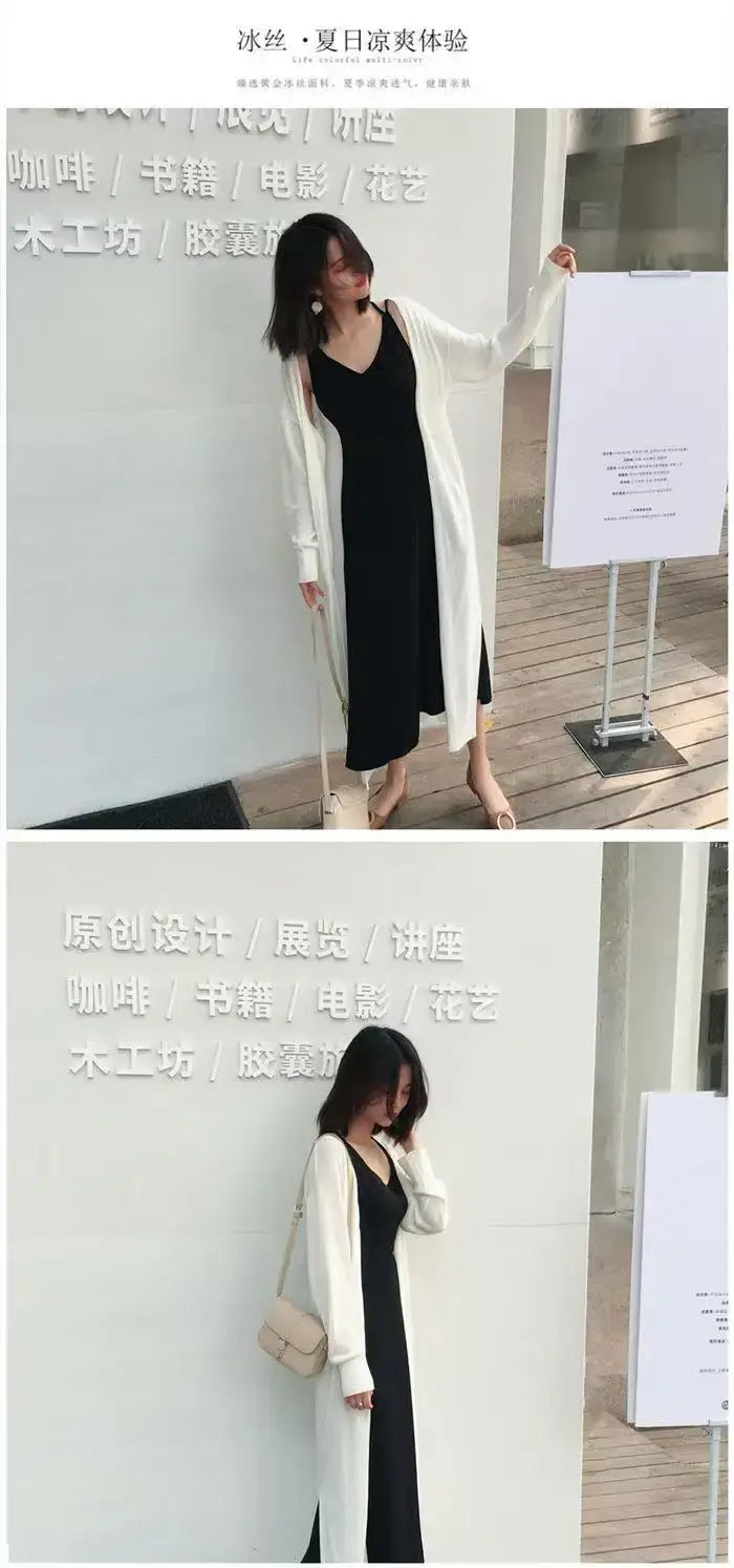 Women Plus Size Summer Knit Cardigan