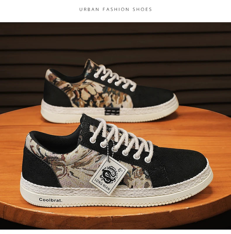 SpringWalk™ Men’s Casual Canvas Shoes