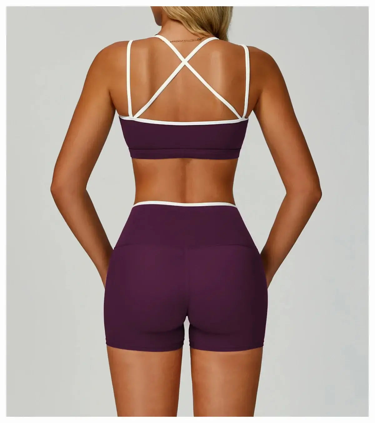 حمالة صدر يوغا نسائية مقاومة للصدمات بدون درزات