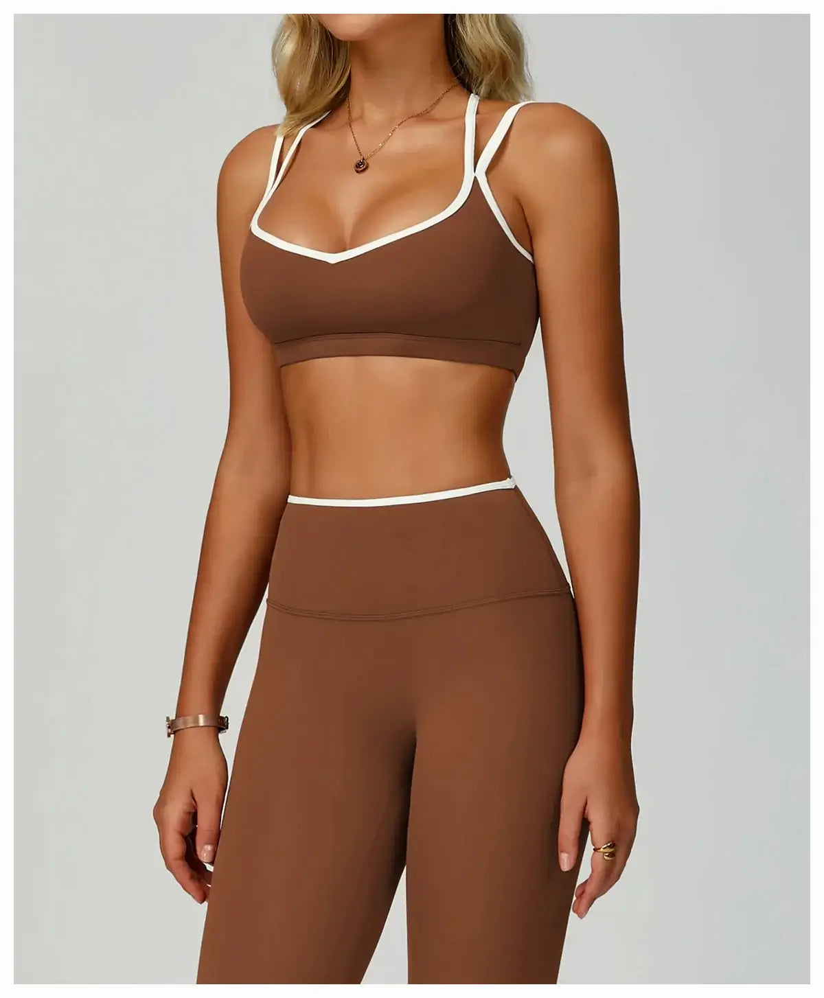 حمالة صدر يوغا نسائية مقاومة للصدمات بدون درزات