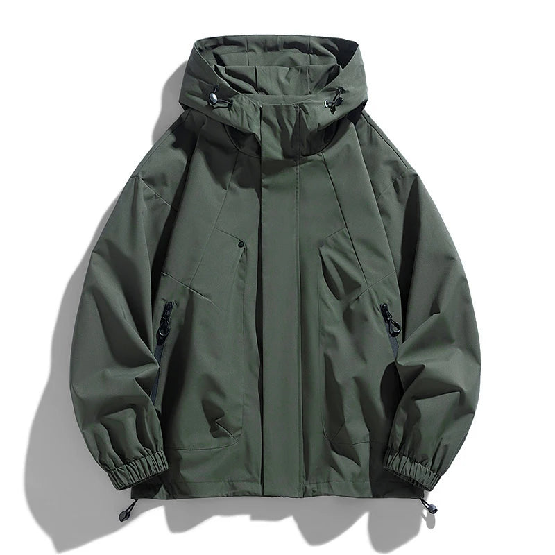 Men Oversize Windbreaker Jacket