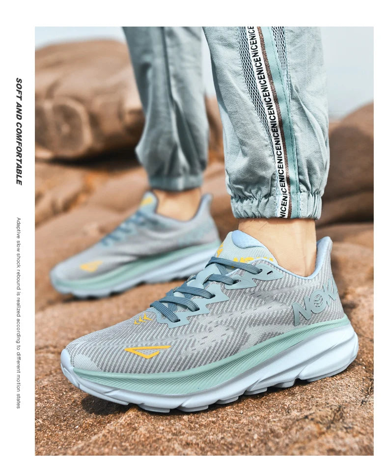 حذاء رياضي رجالي للجري مزود بوسادة هوائية