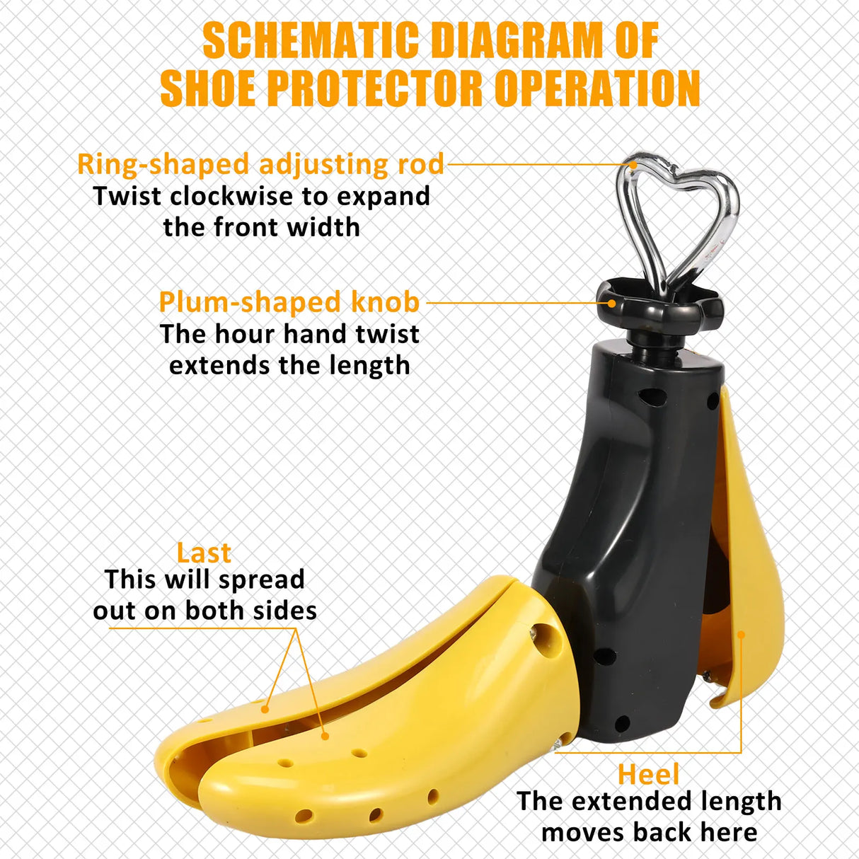 نقالة أحذية عالمية للنساء