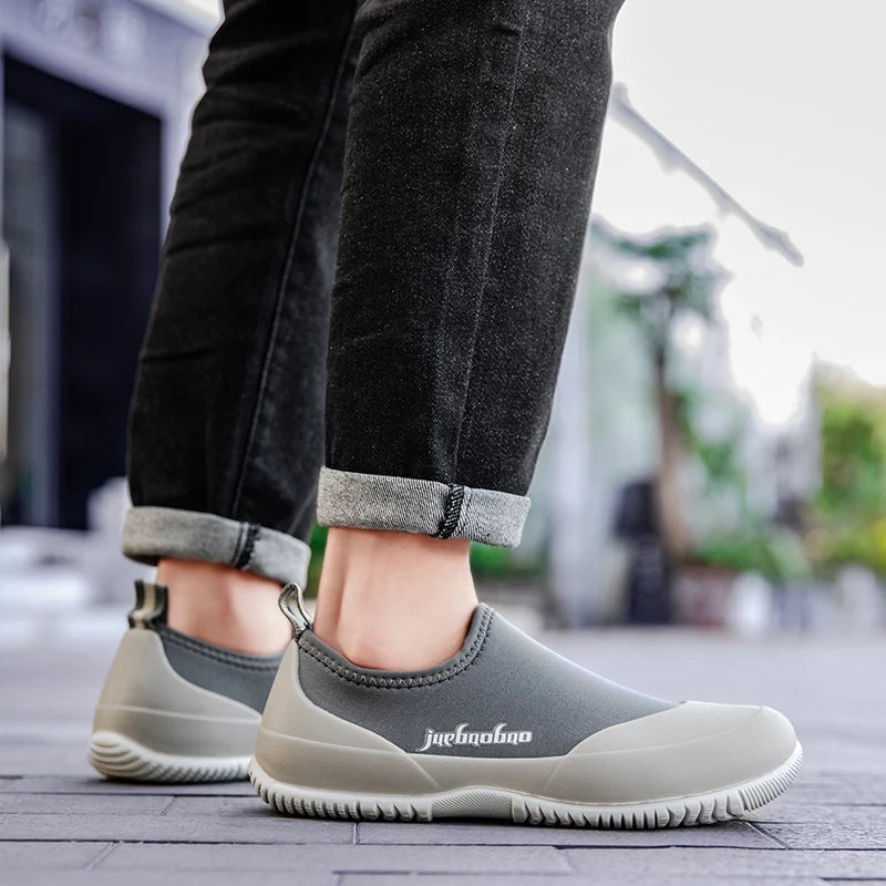 أحذية مطر خفيفة الوزن للرجال