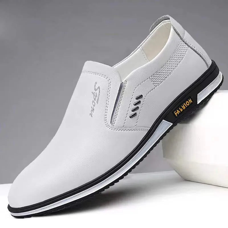 Men Luxury Leather Driving Shoes