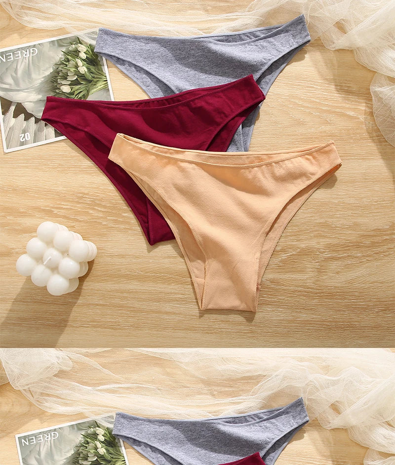 Women Cotton Panties Set (5pcs)
