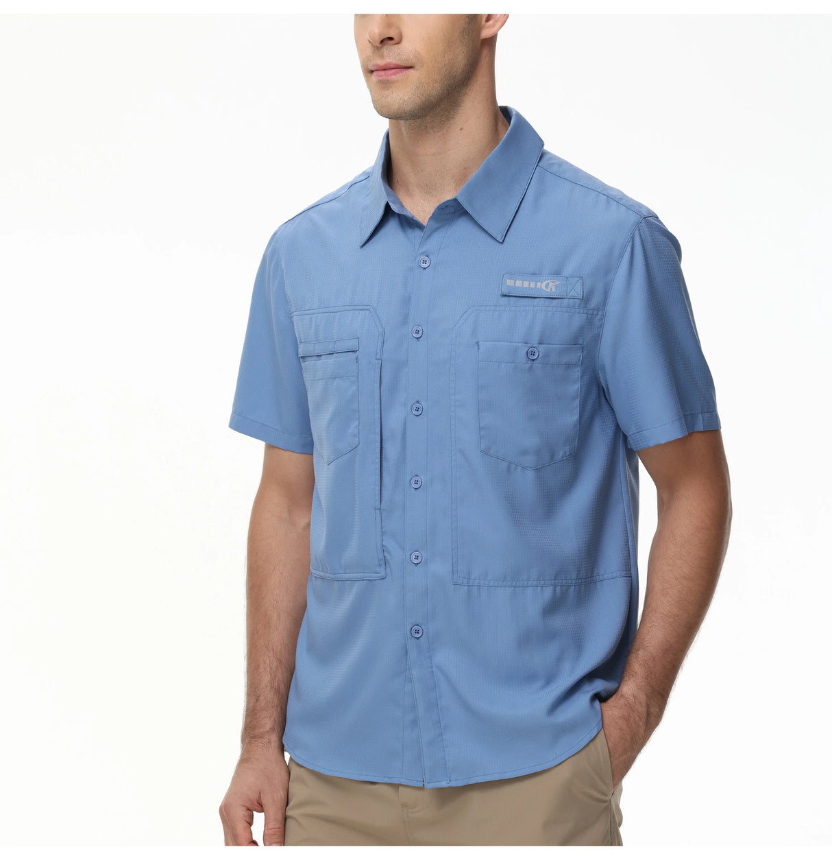 Men Fishing Cargo Shirt