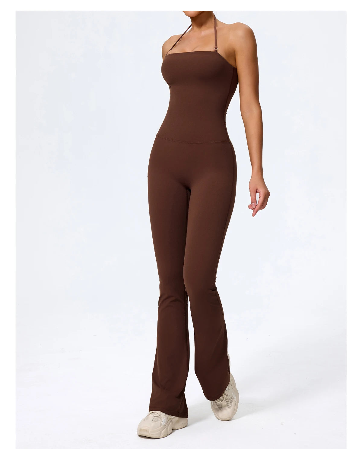 Elevate Backless Active Jumpsuit