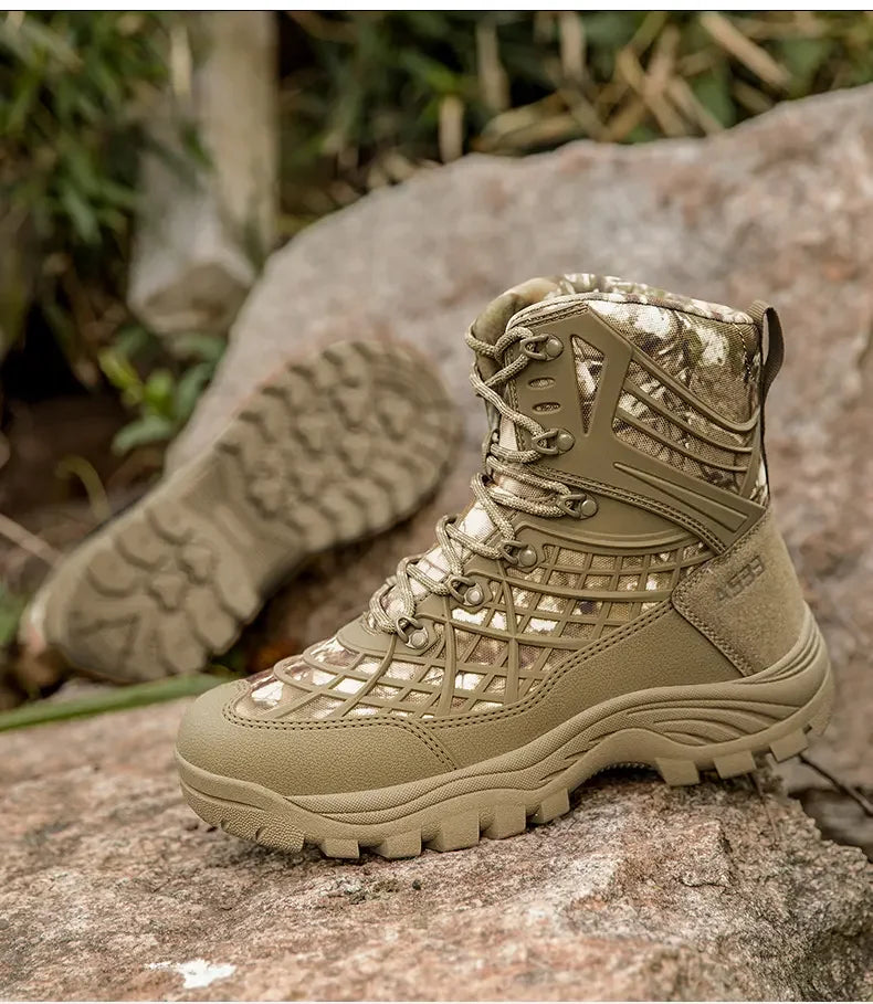 Men’s High-Top Street Style Boots