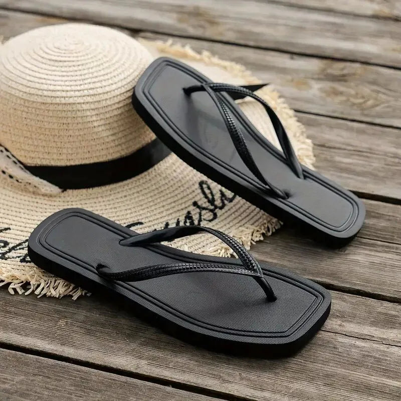 Women Simple Summer Flip Flops