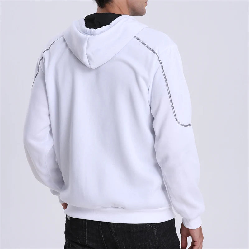 Men's Fleece Zip-Up Hoodie