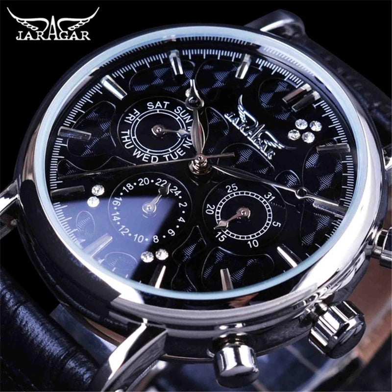 Men’s Skeleton Automatic Mechanical Watch