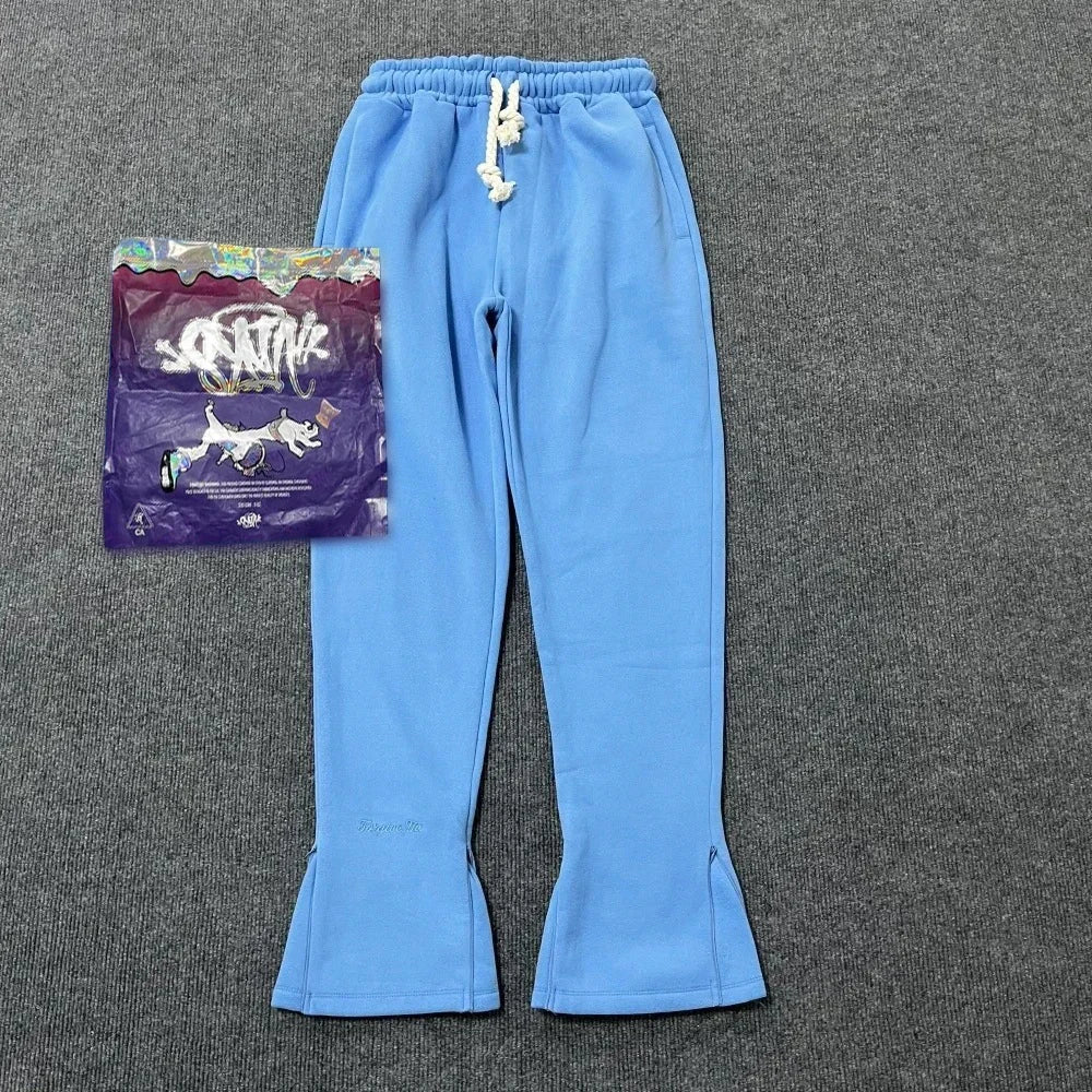 طقم هودي وبنطال رياضي رجالي من القطن