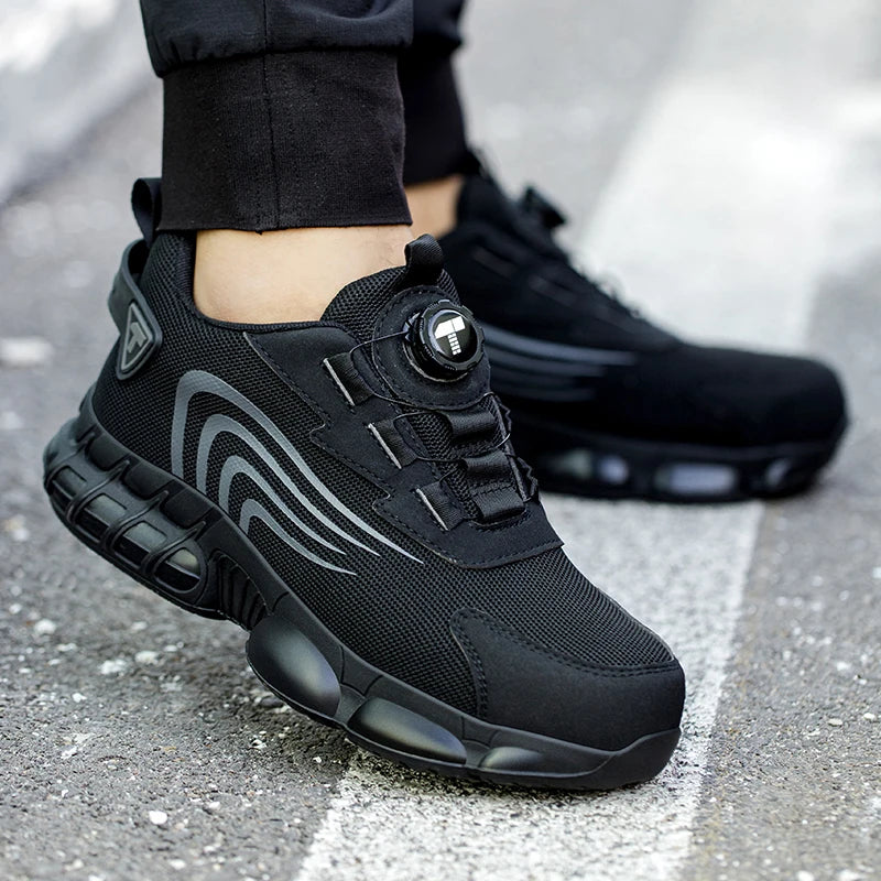 أحذية السلامة الرجالية المضادة للصدمات