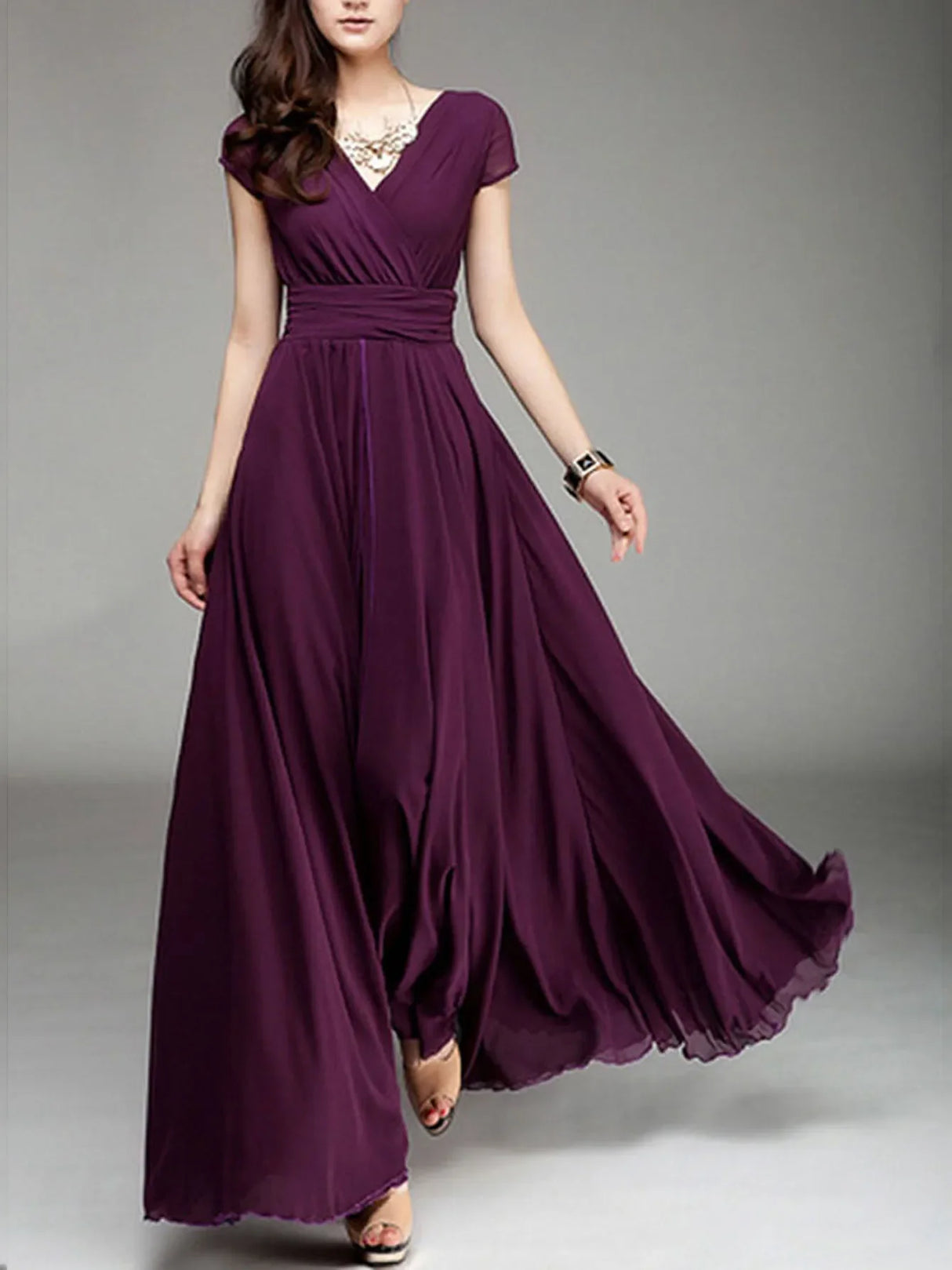Women Chiffon Summer Party Dress