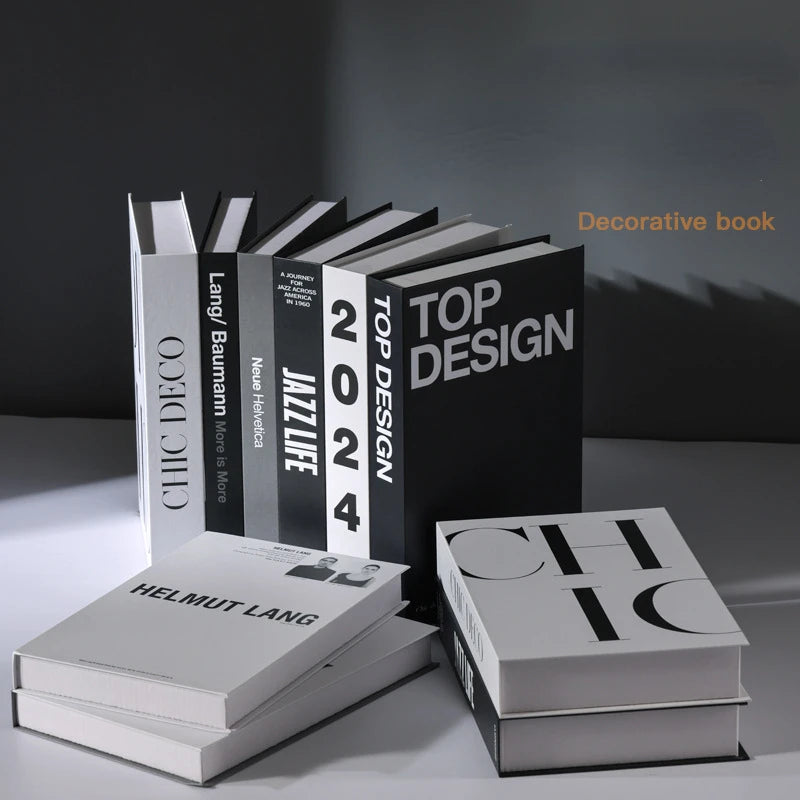 Luxury Fake Decorative Books Set