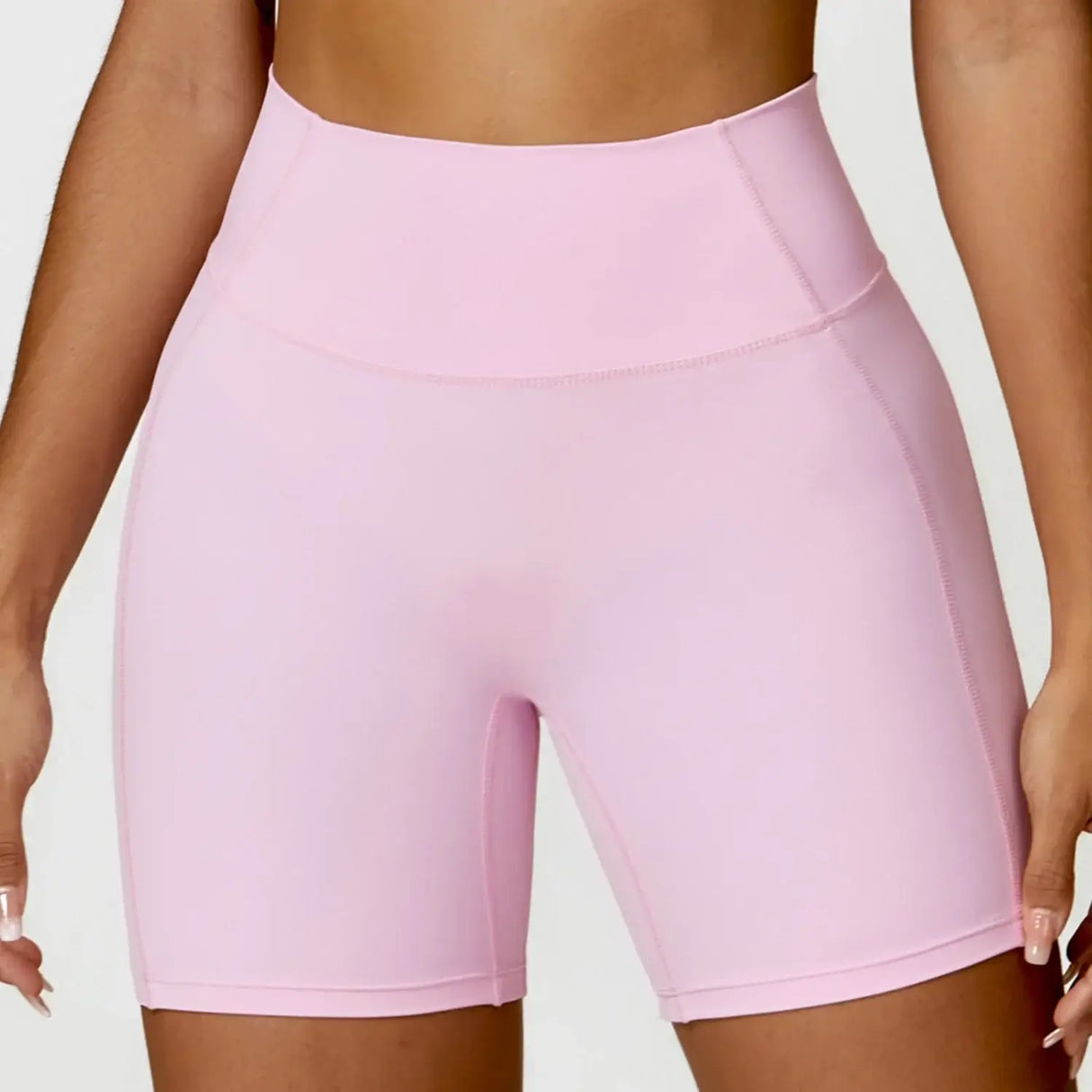 Women High Waist Yoga Fitness Shorts