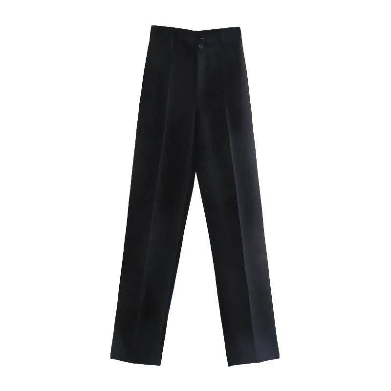 Women Office Straight Pants
