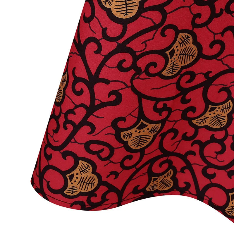 فستان ماكسي بوهو باتوينغ نسائي