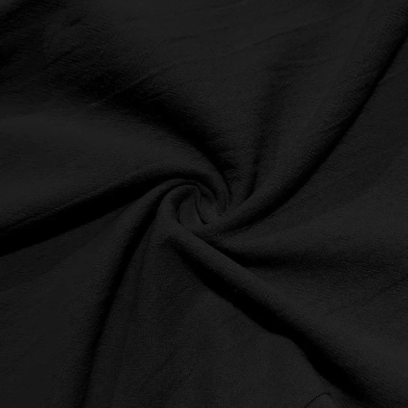 Men Cotton Linen Straight Pants