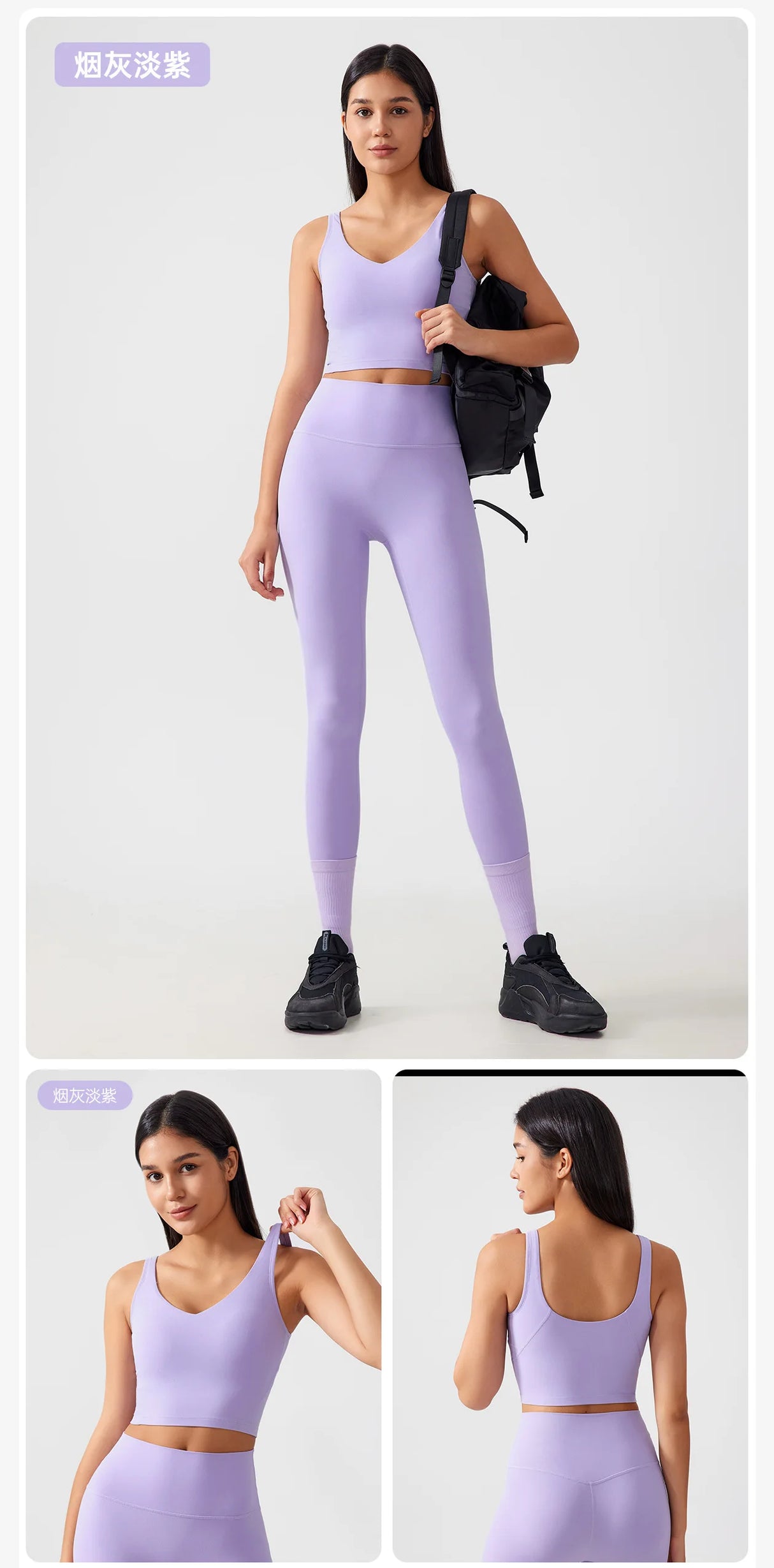 Women Shockproof Sports Bra Crop Top