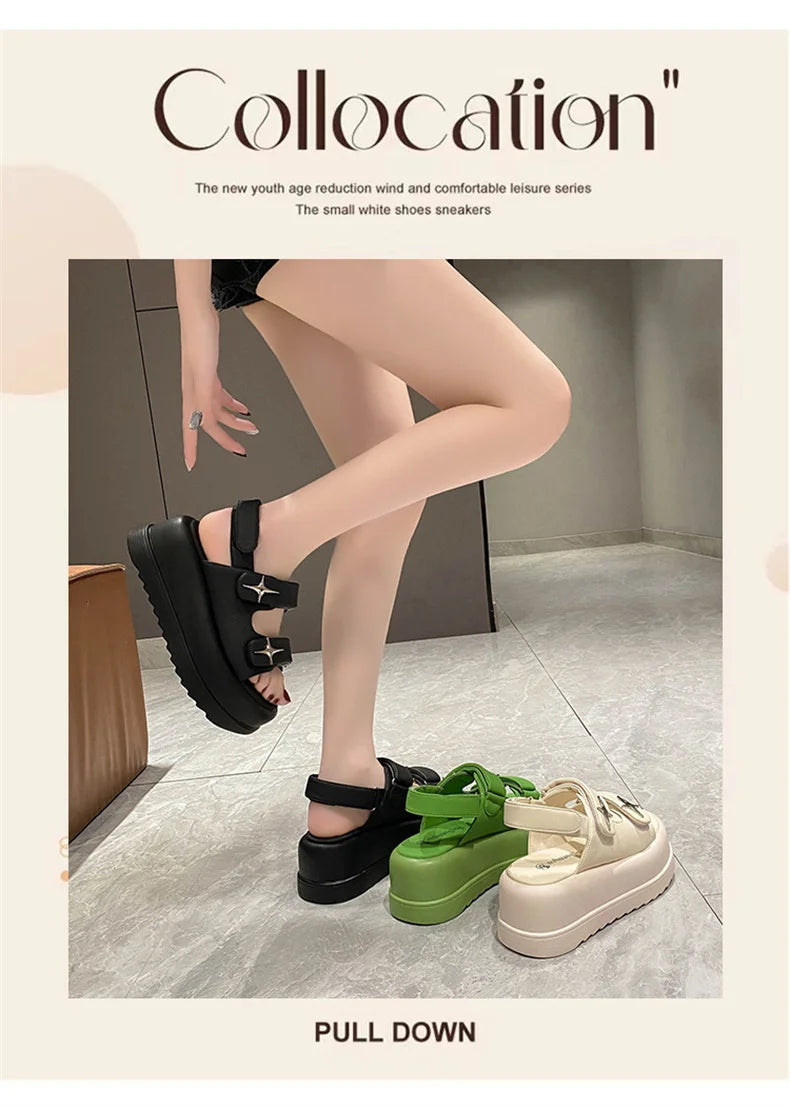 صنادل منصة مصممة - صيف 2025