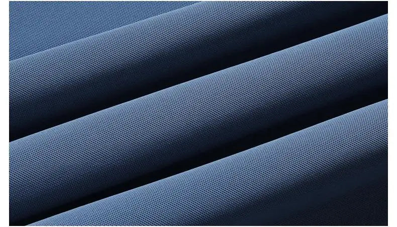 Men Plus Size Ice Silk Polo Shirt