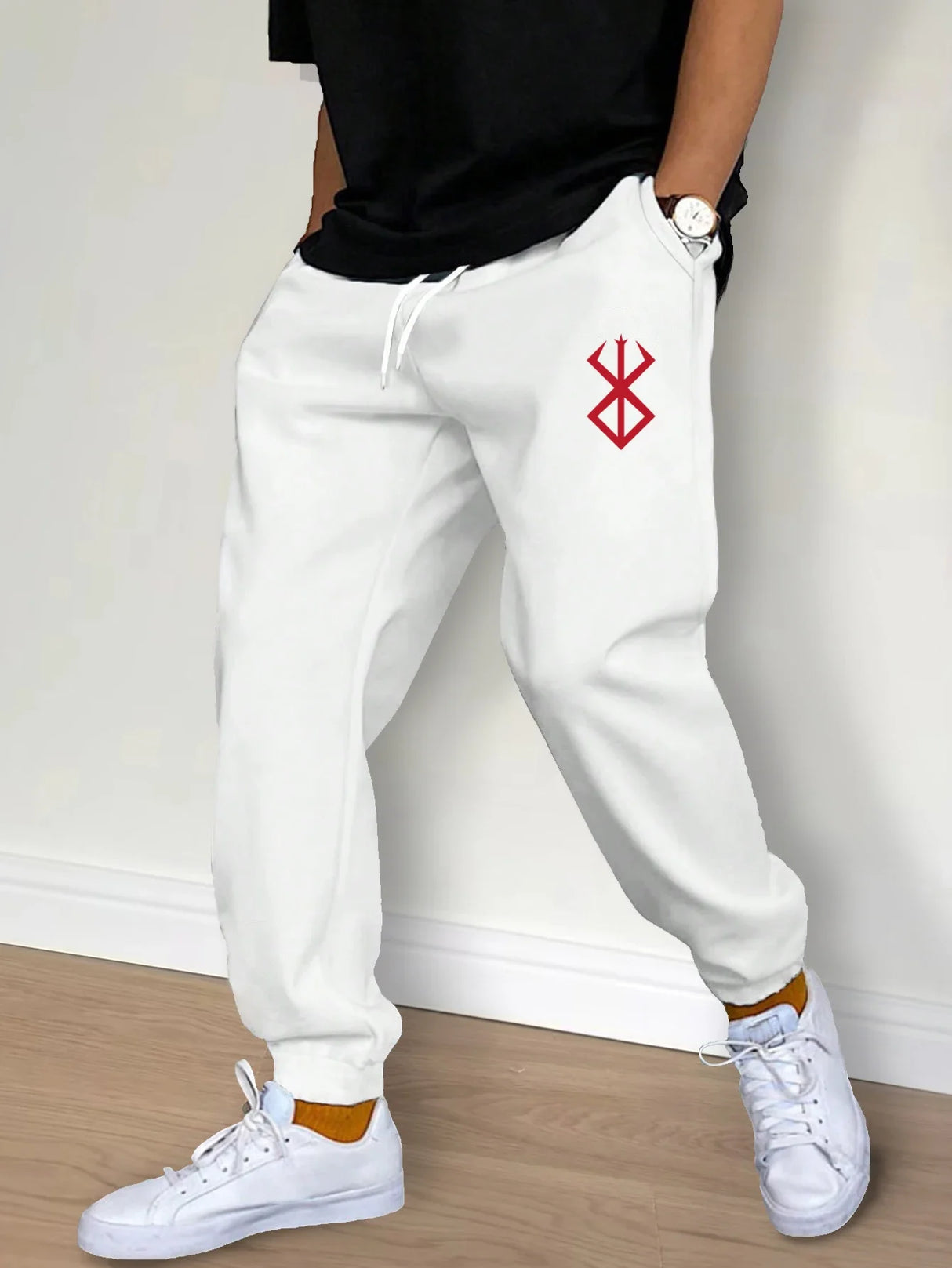 Men’s Drawstring Casual Joggers